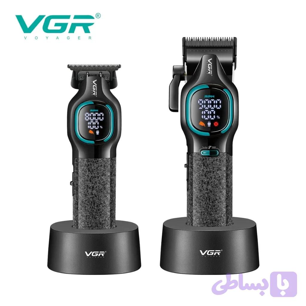 ست ماشین اصلاح وی جی آر مدل V-886 S2 — تصویر 1