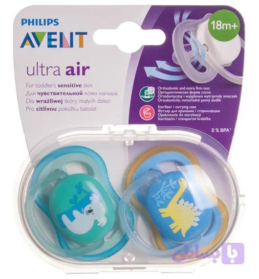 پستانک فیلیپس اونت ultra Air بالای 18 ماهگی (1بسته دوتایی) — تصویر 1