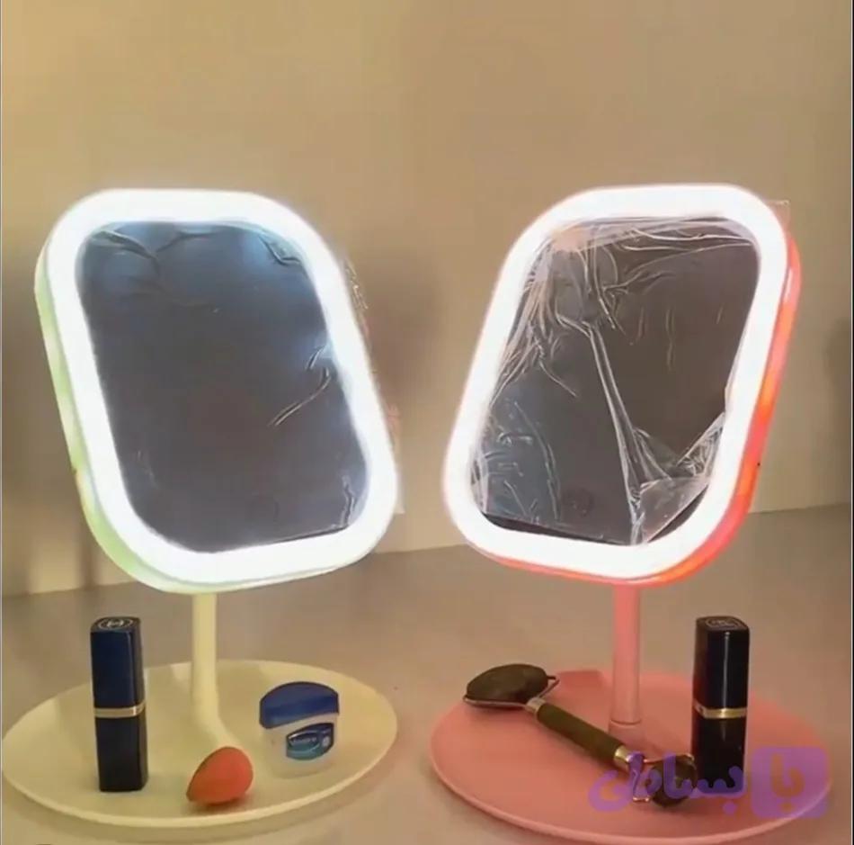 آینه LED استندی مربعی