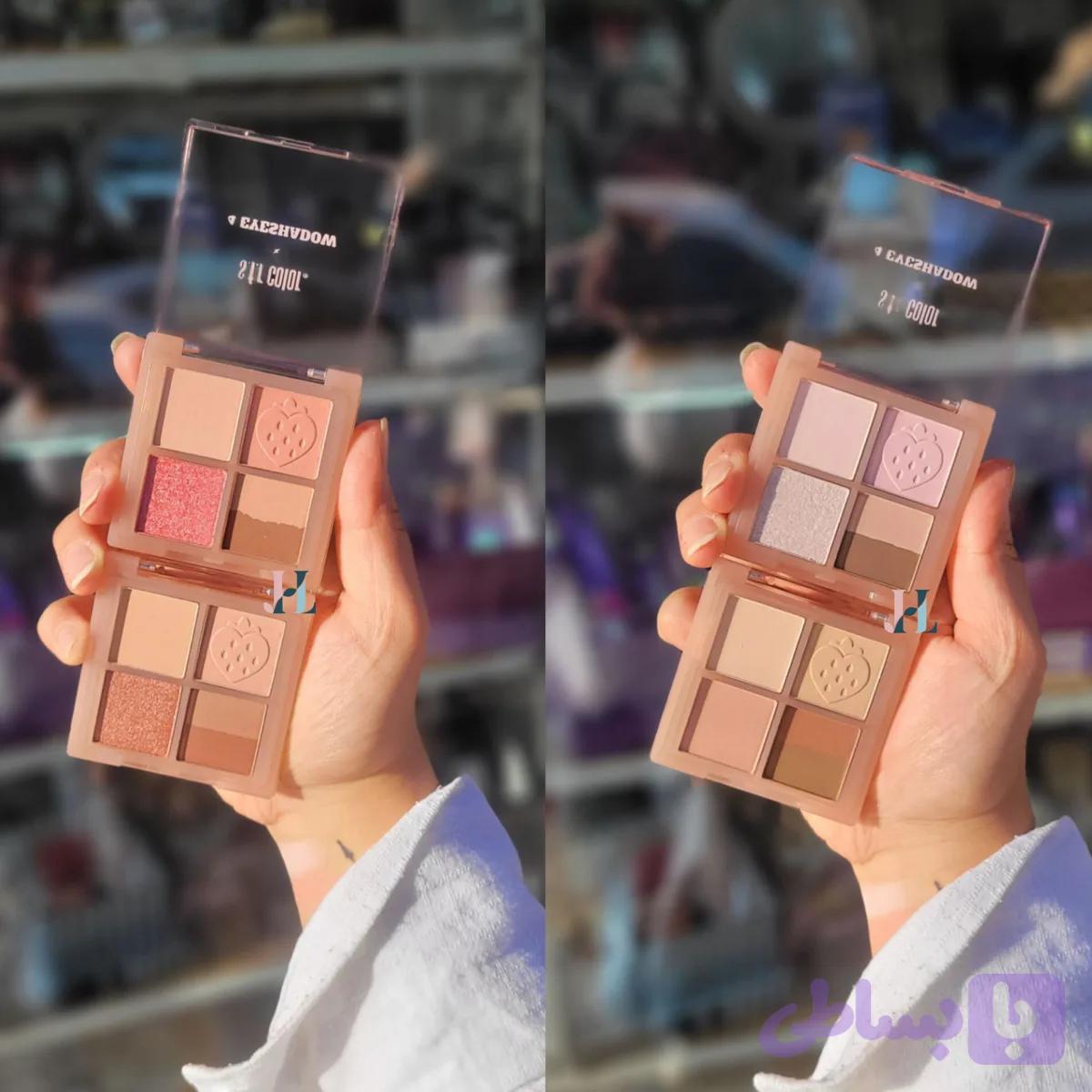 پلت سایه چشم ۴ رنگ sfr color — تصویر 1