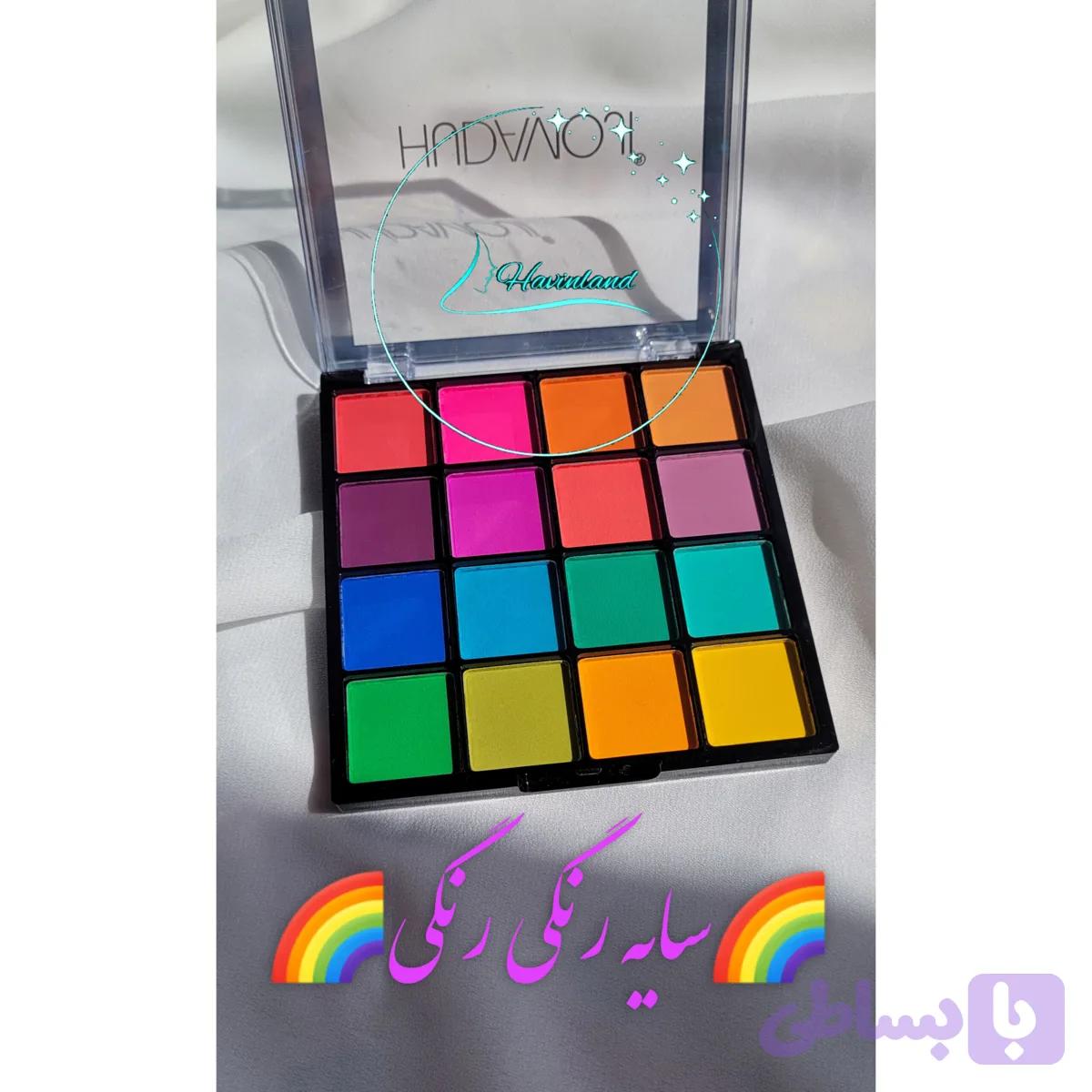 سایه چشم ۱۶ رنگ هدی موجی — تصویر 1