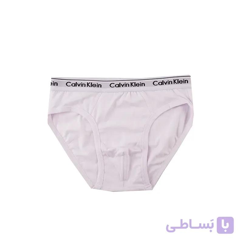 شورت مردانه اسلیپ ملانژ نخ و پنبه مدل اسپرت کلوین — تصویر 1