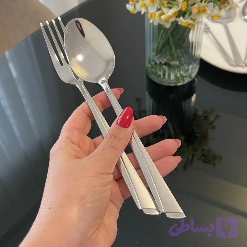 سرویس قاشق و چنگال (کد QWZGN)