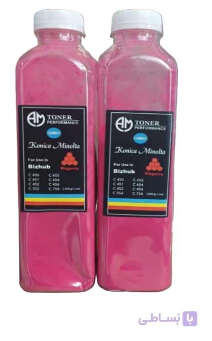 تونر شارژ کونیکا C452/652 قرمز ۲۵۰گرم
