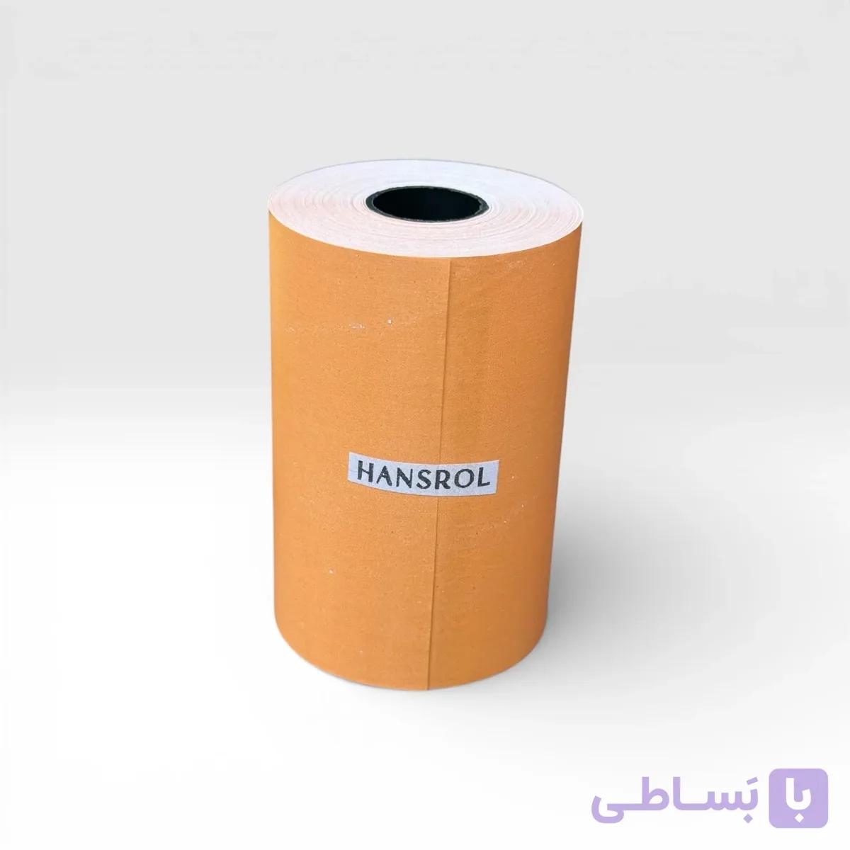 رول فیش پرینتر نارنجی پاستلی (۱رول) — تصویر 1