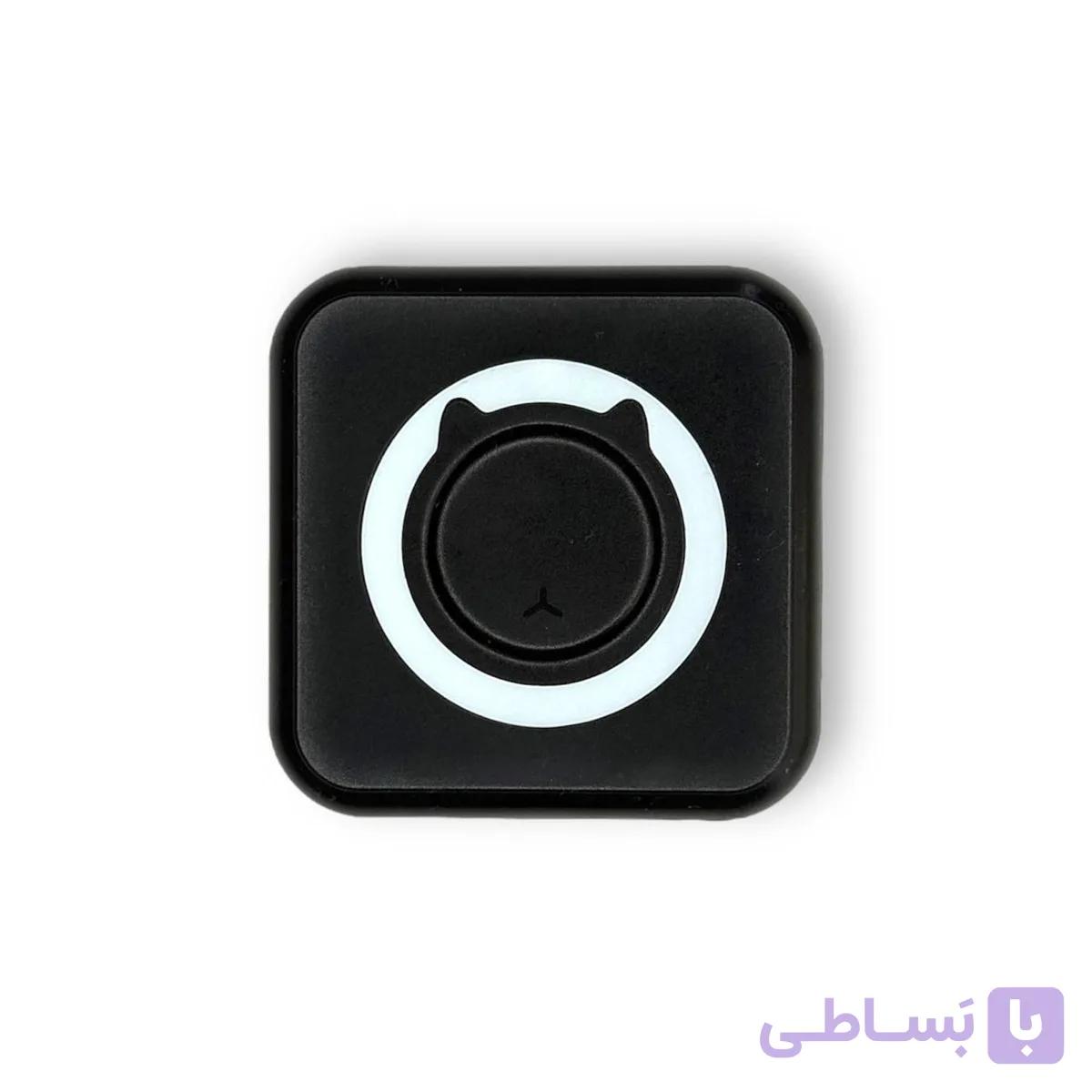 مینی پرینتر حرارتی پیشی پاستل مشکی — تصویر 1