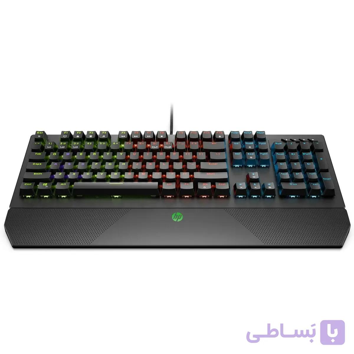 کیبورد مکانیکال گیمینگ اچ پی HP PAVILION 800 RGB — تصویر 1
