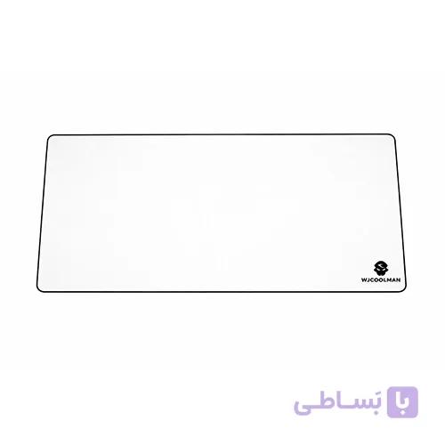 موس پد WJ COOLMAN مدل White سایز XXL — تصویر 1