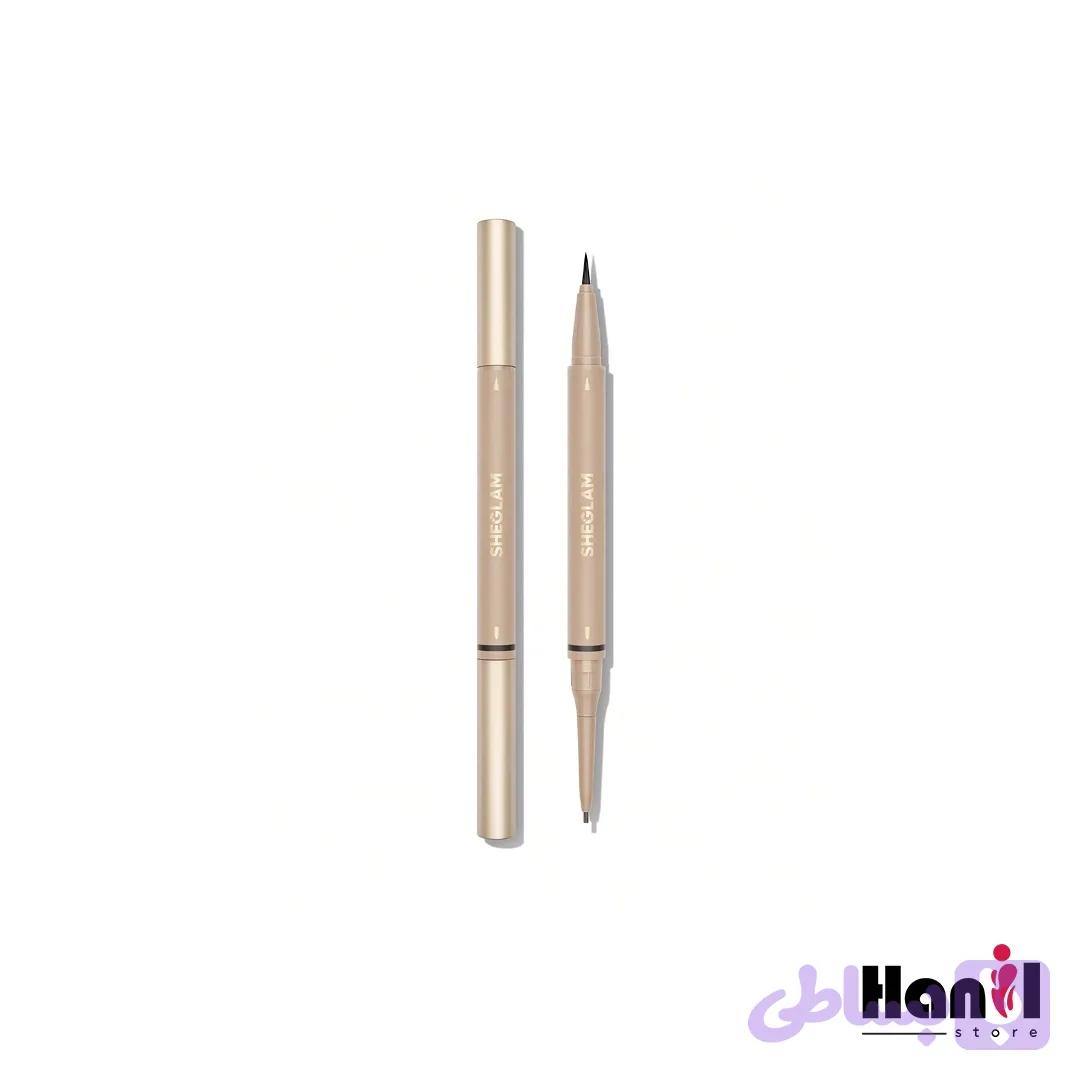 مداد ابرو دو سر شیگلم Brows on Demand رنگ Ebony — تصویر 1