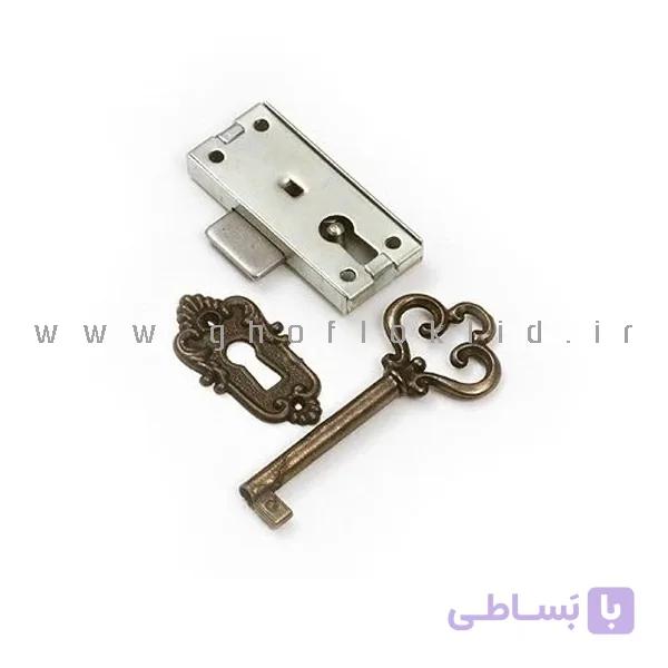 قفل بوفه استیل دوطرفه