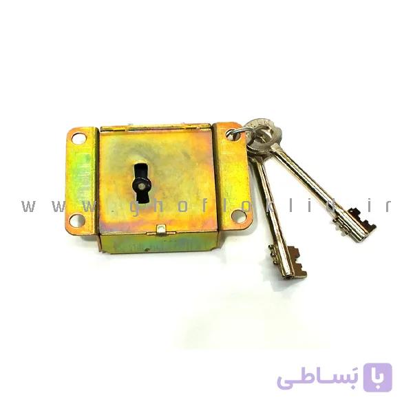 قفل گاوصندوق مدل خرم ( کلید برنجی )