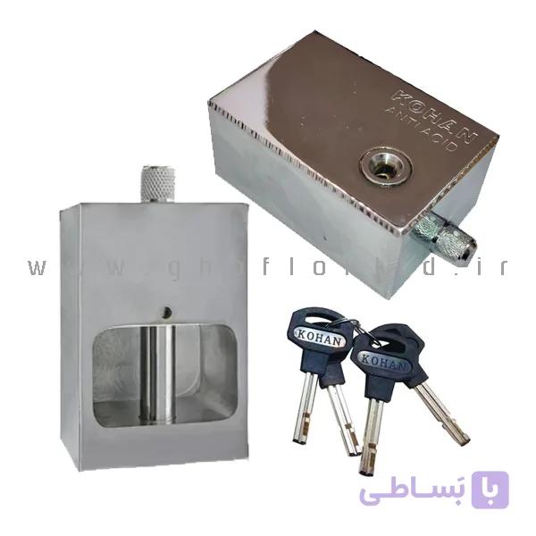 قفل کتابی مربع کهن ( کلید سولکسی )