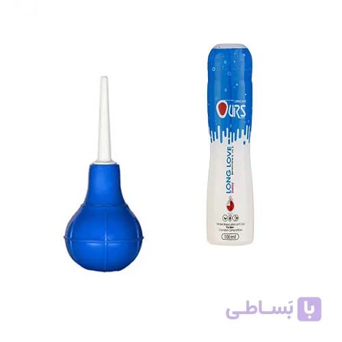 پک رابطه مقعدی | دوش پوار + ژل لوبریکانت بی‌حس‌کننده