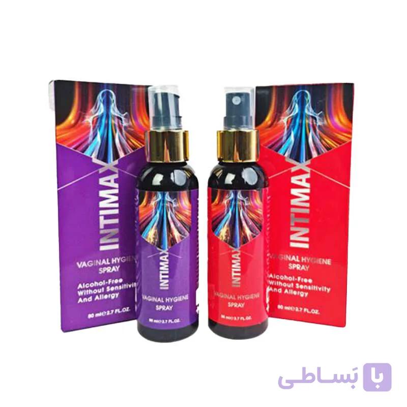 اسپری خوشبو کننده واژینال اینتی مکس (در ۲ رایحه)