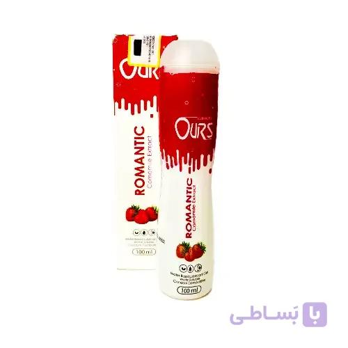 ژل روان کننده رومانتیک اورز توت فرنگی