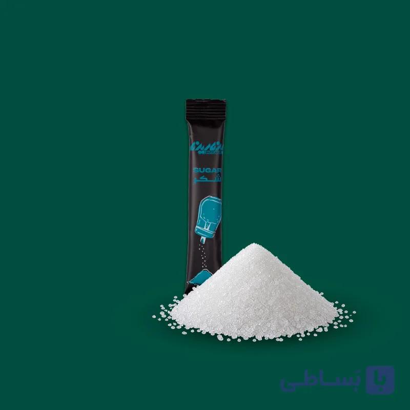 ساشه شکر استیک تک نفره وزن 7 گرم کارتن 1250 تایی — تصویر 1