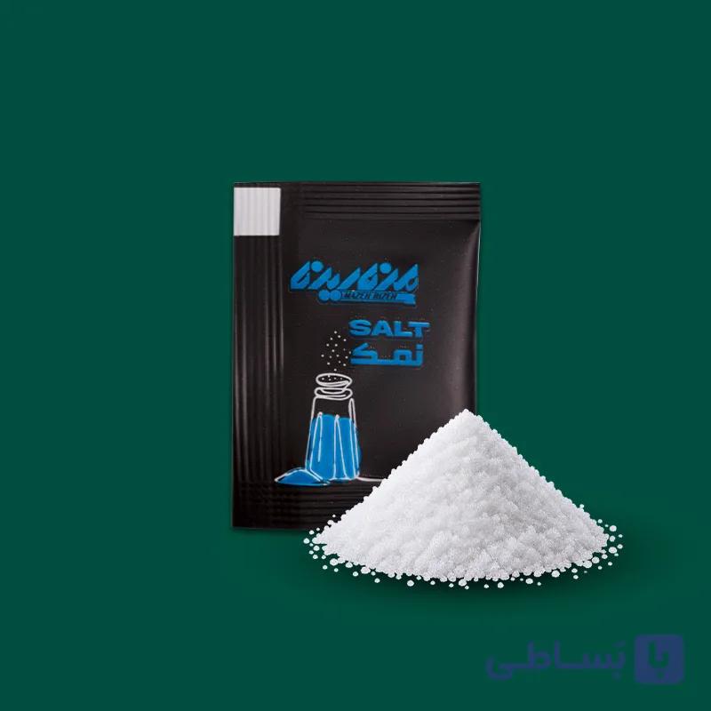 ساشه نمک تک نفره وزن 1 گرم کارتن 5000 تایی — تصویر 1