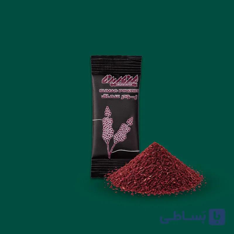 ساشه سماق قهوه ای تک نفره وزن 2 گرم کارتن 2000 تایی — تصویر 1