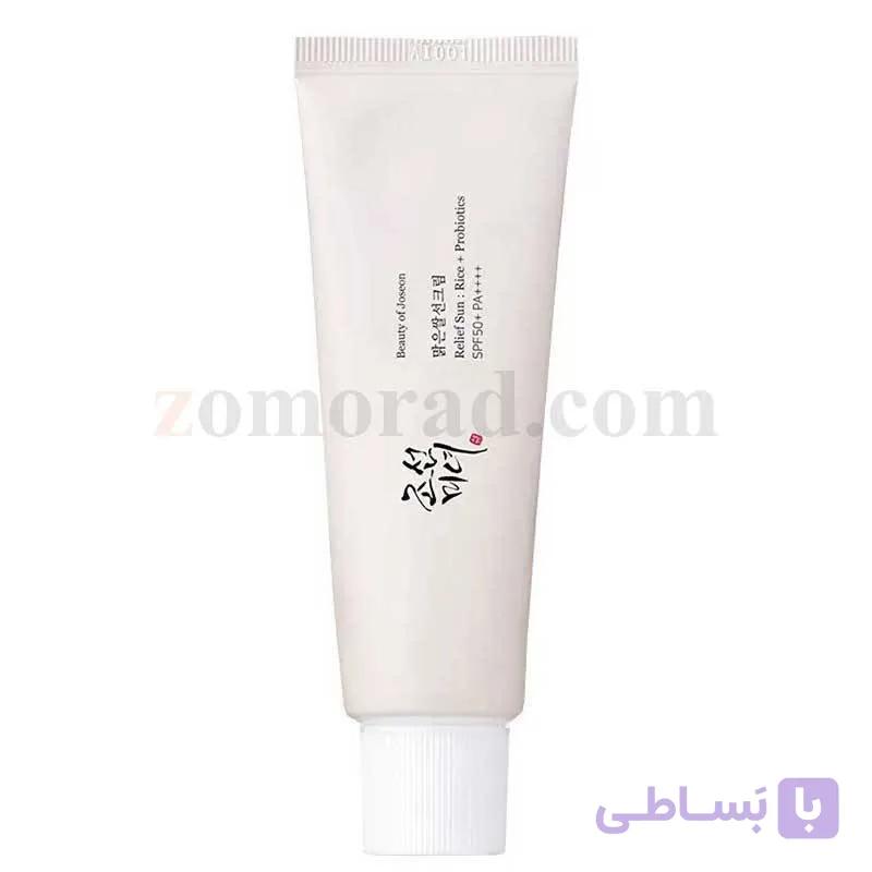 کرم ضد آفتاب برنج و پروبیوتیک بیوتی آف جوسان (SPF50+ PA++++) – 50 میلی لیتر — تصویر 1