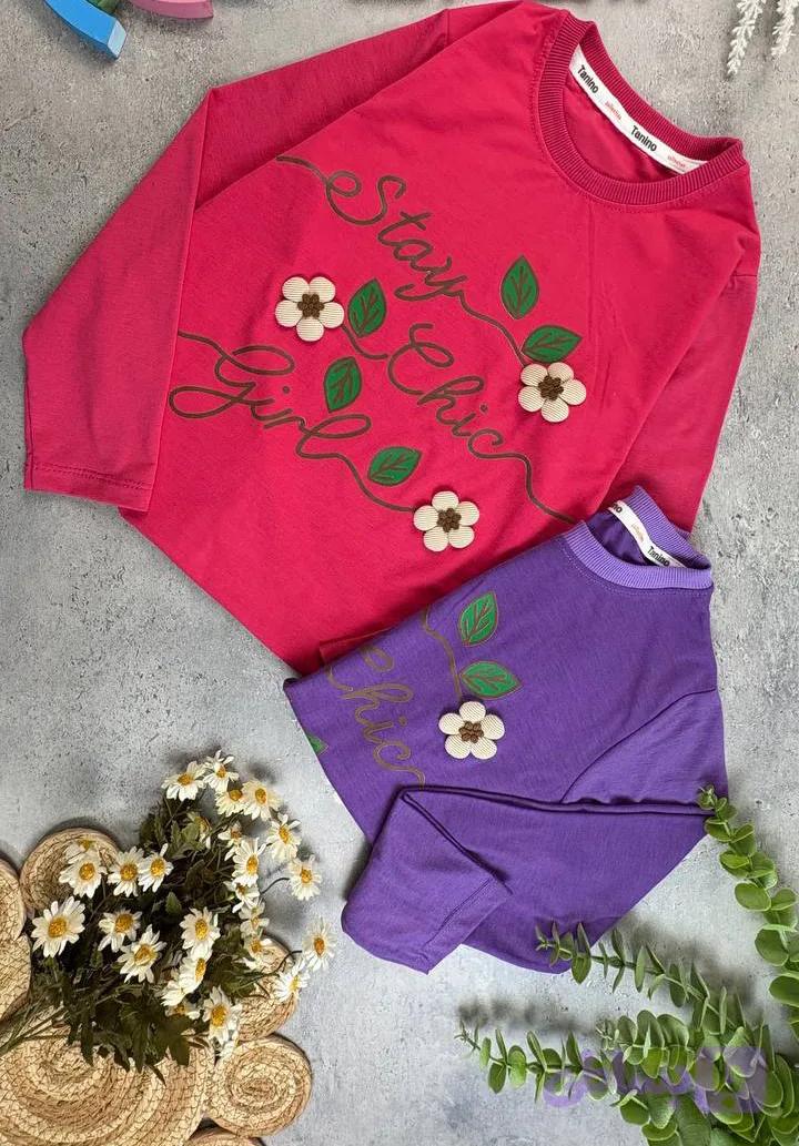 بلوز تک دخترانه (کد BHRHV)