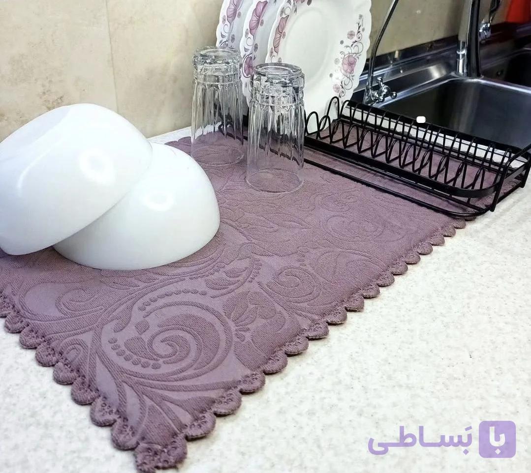 نمگیر ظروف آشپزخانه دورو برجسته