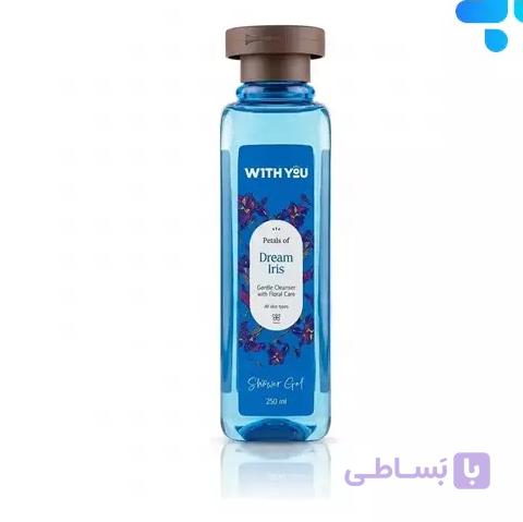 شامپو بدن دریم آیریس مناسب انواع پوست ویت یو 250 میلی لیتری