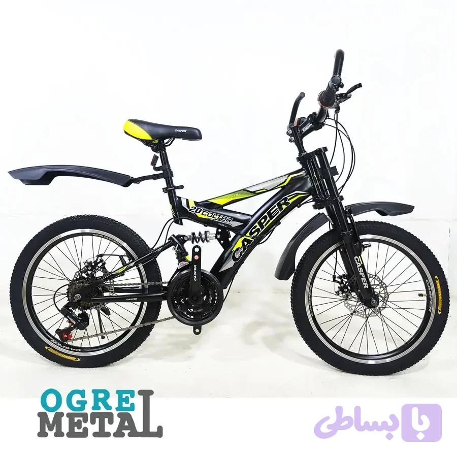 دوچرخه کاسپر سایز 20 دو کمک مدل COLTER کد 1328 — تصویر 1