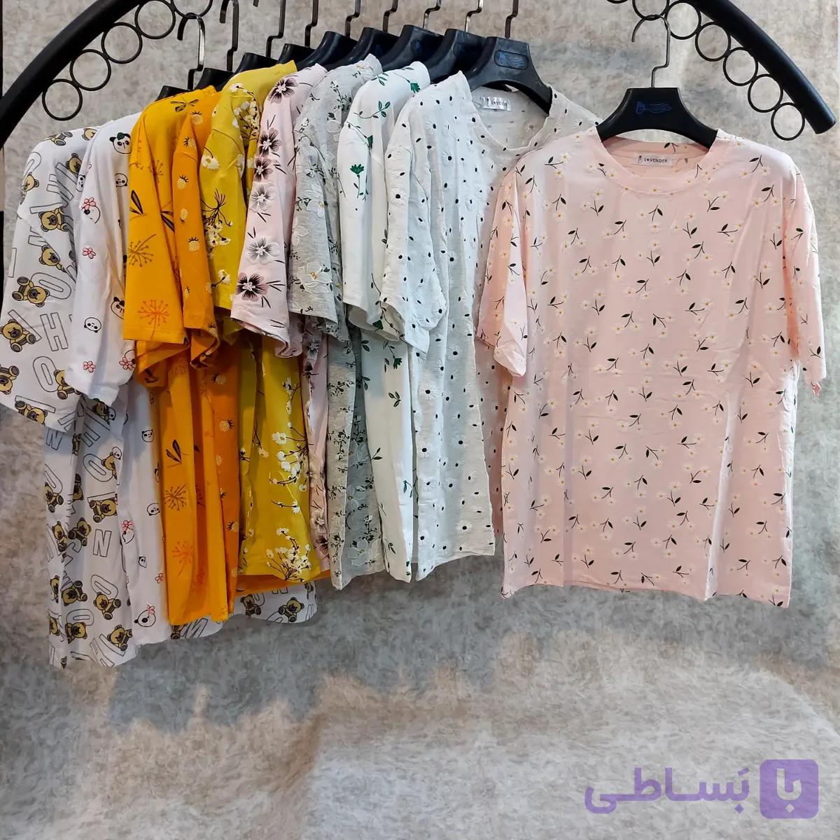 تیشرت قواره دار وارداتی