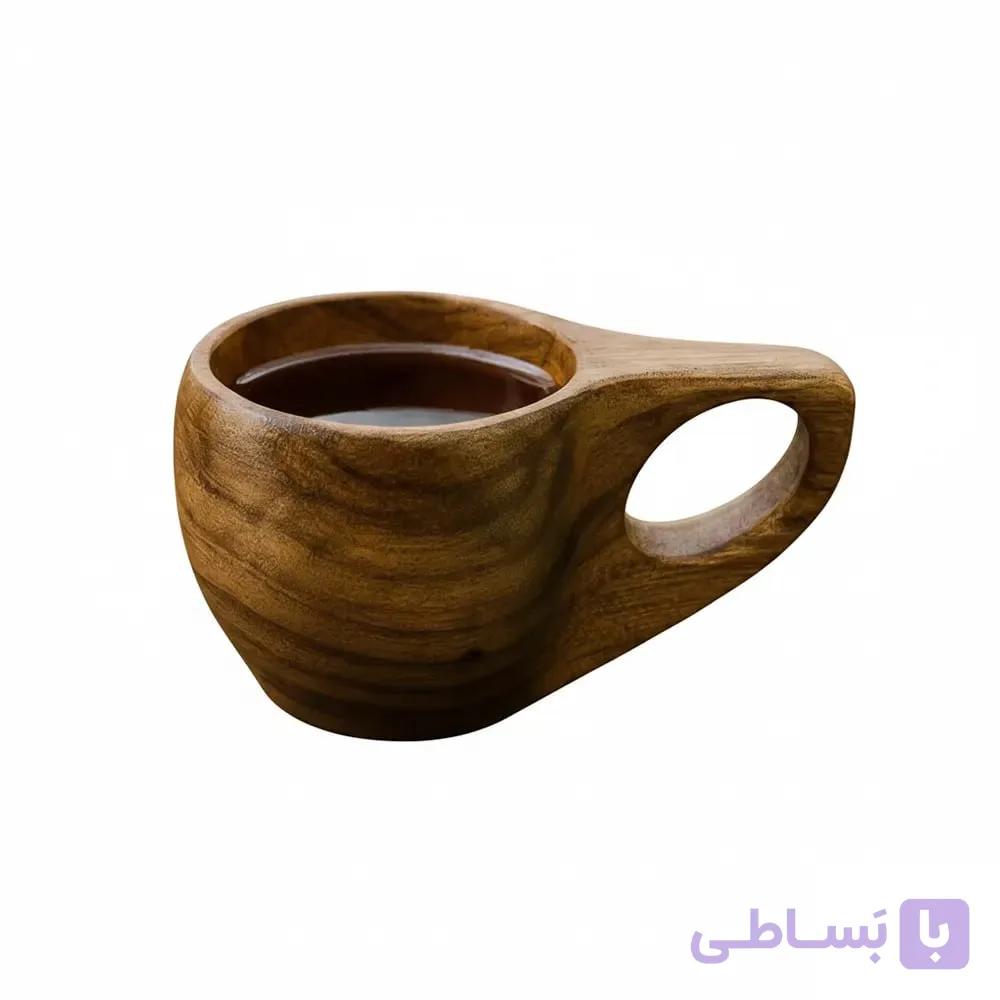 شات قهوه خوری چوبی — تصویر 1