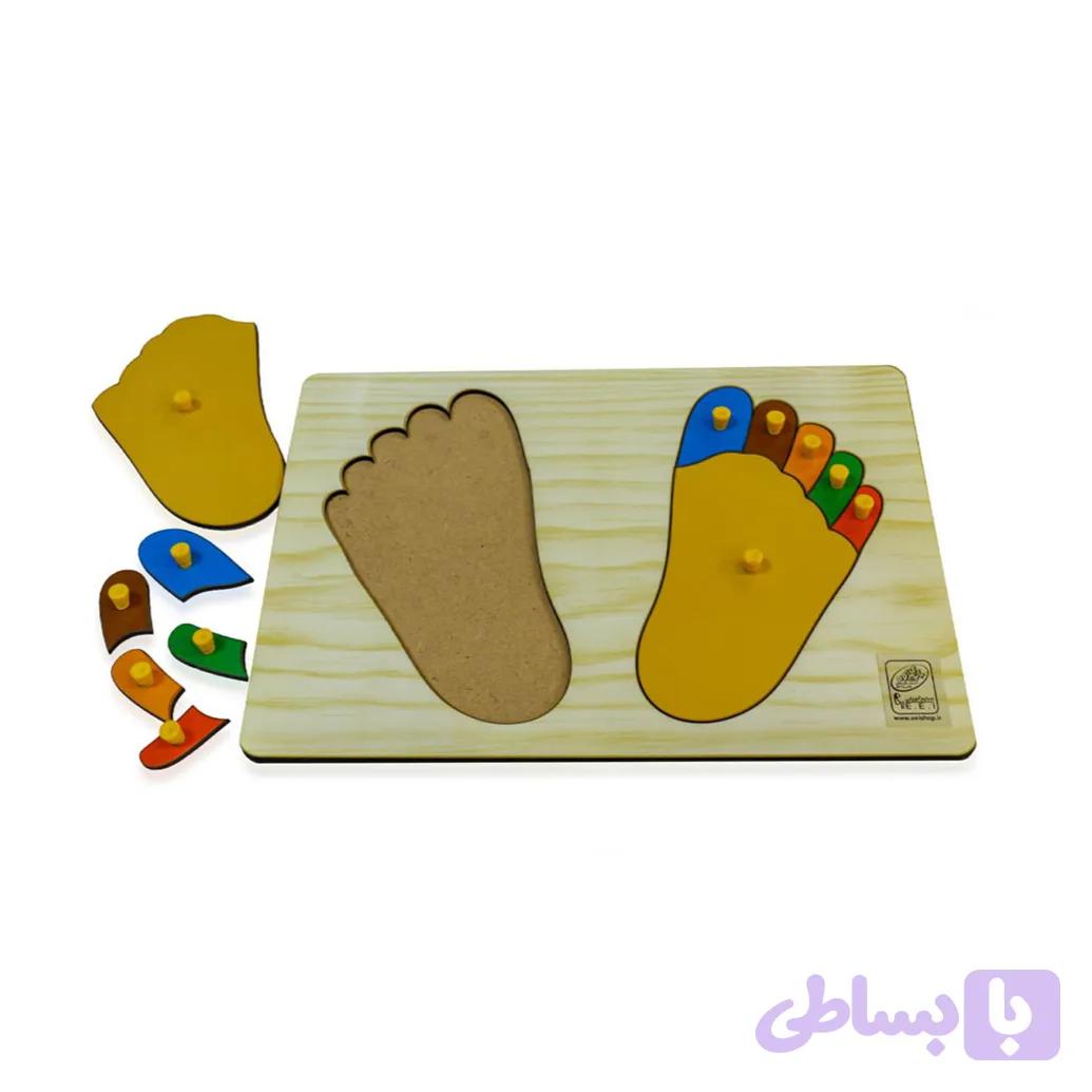 جورچین پا پین دار چوبی