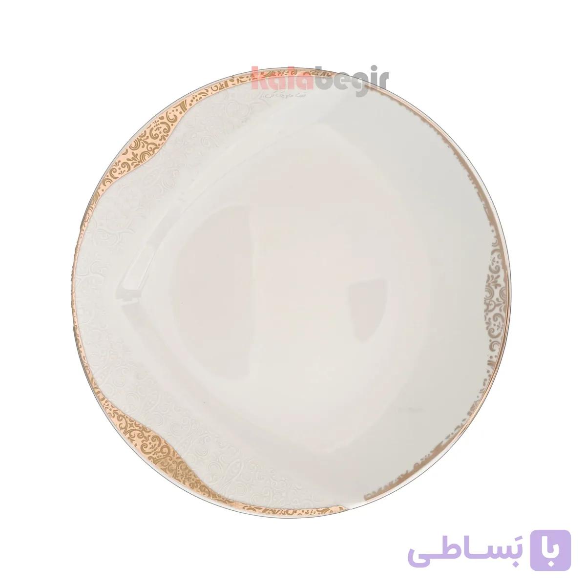 پیش دستی 20 چینی توس طرح لیندا طلایی — تصویر 1
