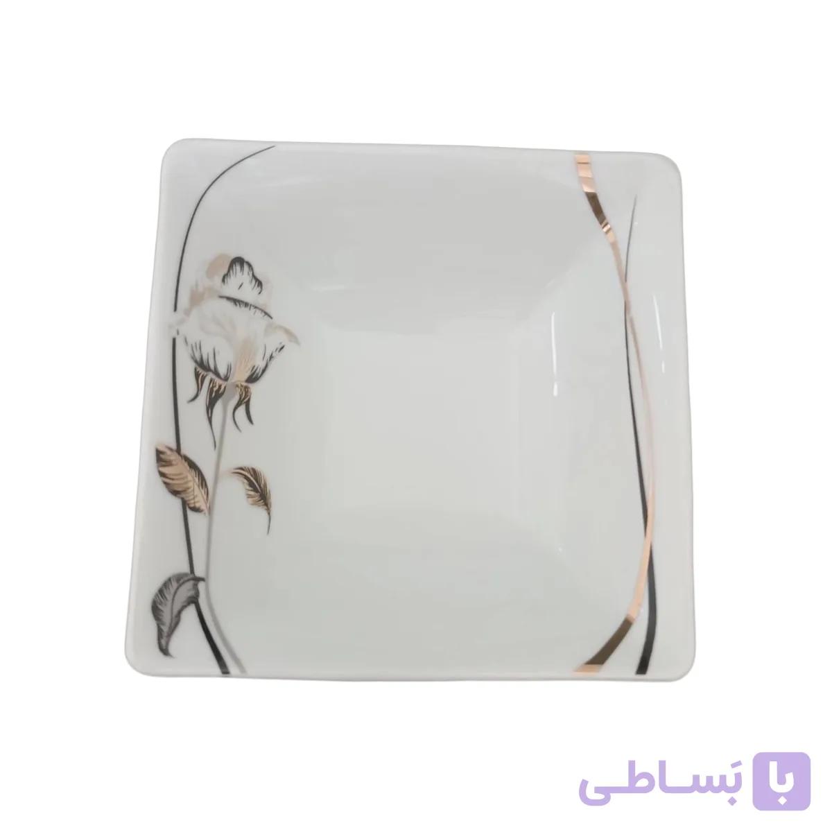 پیاله 12 گل رز طلایی مشکی تقدیس — تصویر 1