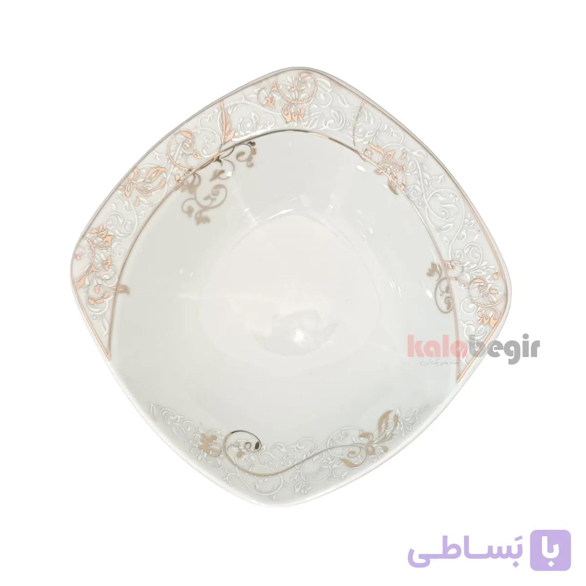 پیاله 13 چینی توس طرح تاماس خاکستری — تصویر 1