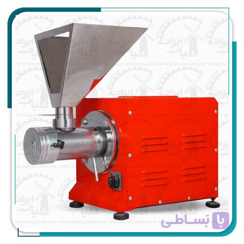 دستگاه کره گیری بادام زمینی 2 اسب (قیف هرمی) – رنگ قرمز