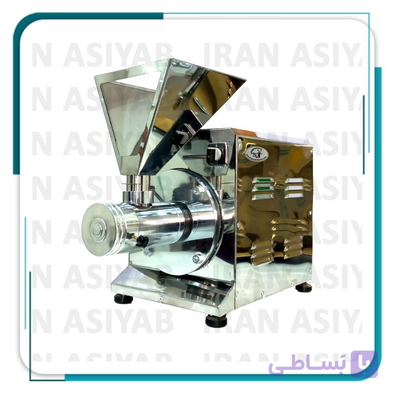 دستگاه کره گیری بادام زمینی بدنه استیل 2 اسب — تصویر 1