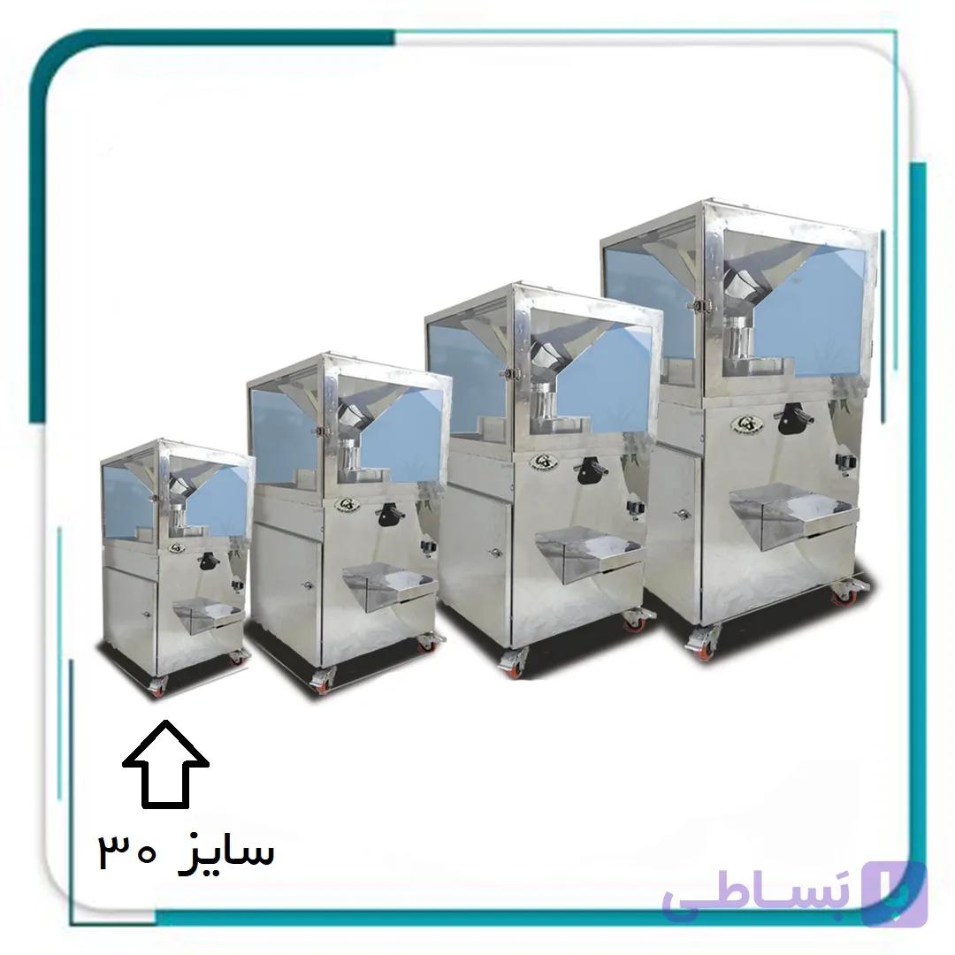 دستگاه ارده گیری سایز ۳۰ با سنگ طبیعی مهریز یزد — تصویر 1