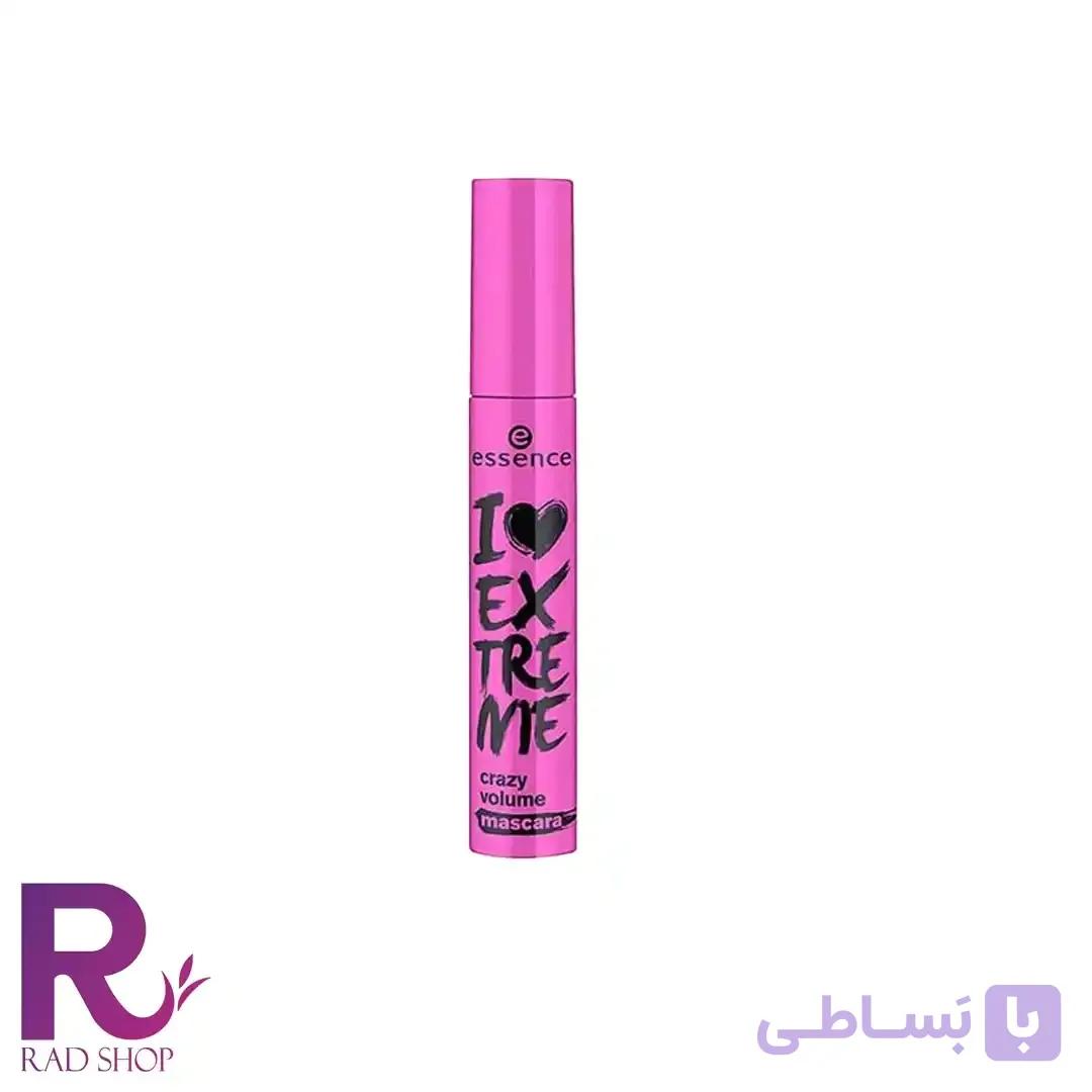 ریمل چشم حجم دهنده آی لاو اکستریم کریزی ولوم برس سر گرد اسنس صورتی