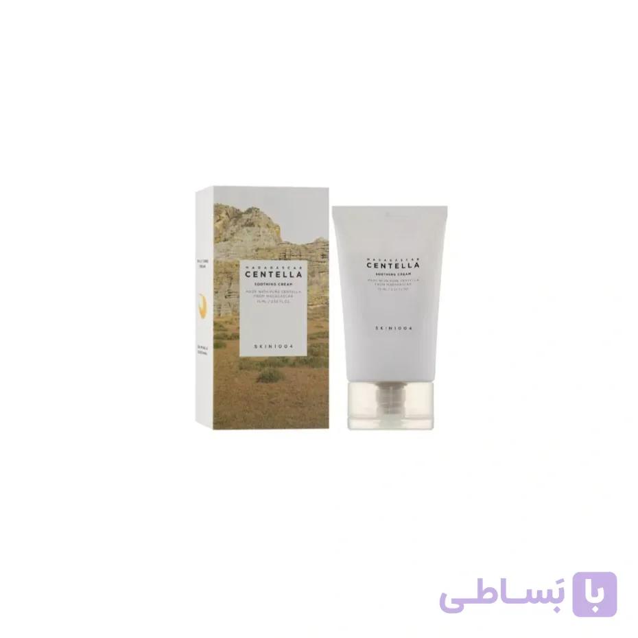 سوتینگ کرم تسکین دهنده سنتلا ماداگاسکار اسکین ۱۰۰۴1004 SKIN1004 Madagascar Centella Soothing Cream — تصویر 1
