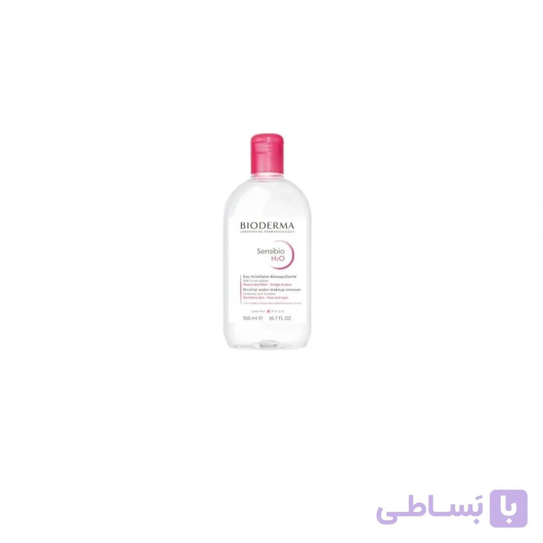 میسلار واتر بایودرما صورتی مخصوص پوست حساس مدل Sensibio H2O
