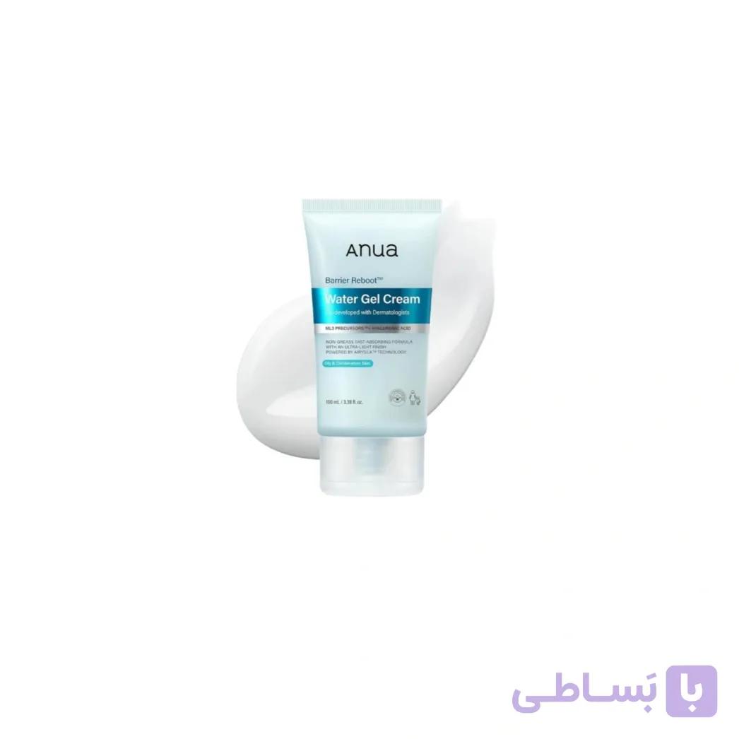 ژل کرم بریر ریبوت آنوا Anua مدل Water Gel Cream | آبرسان و تقویت‌کننده سد دفاعی پوست چرب، مختلط و حساس — تصویر 1