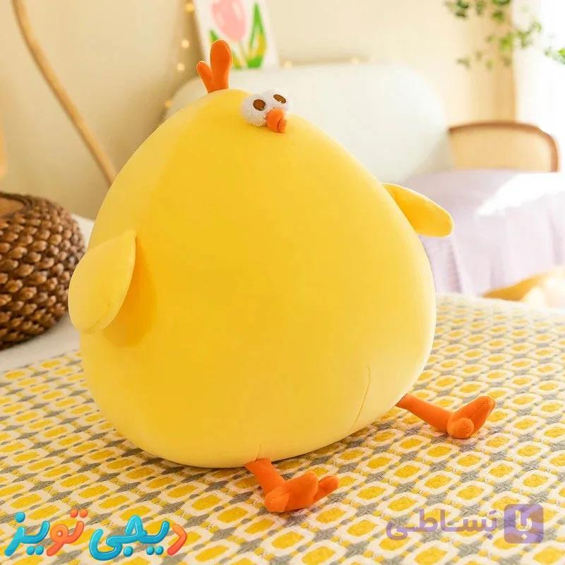 عروسک جوجه تپل (قلمبه) زرد