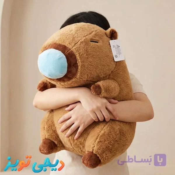 عروسک کاپی‌بارا دماغو (موش کور) با نخ کشی