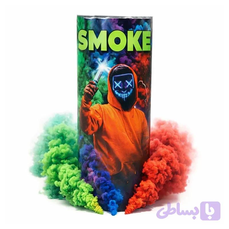 دود رنگی زمینی smoke