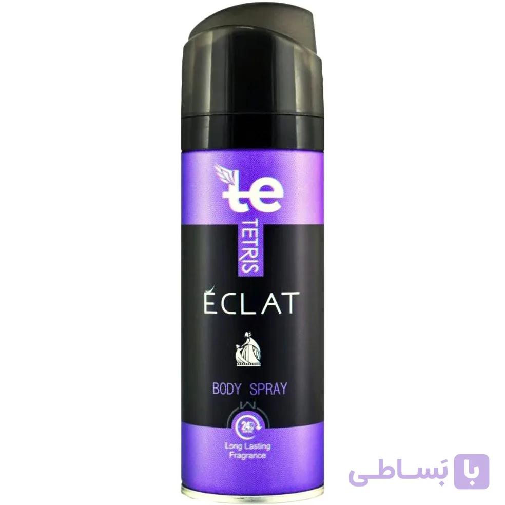 بادی اسپری تتریس مدل اکلت (Éclat) | رایحه‌ای لطیف، زنانه و ماندگار