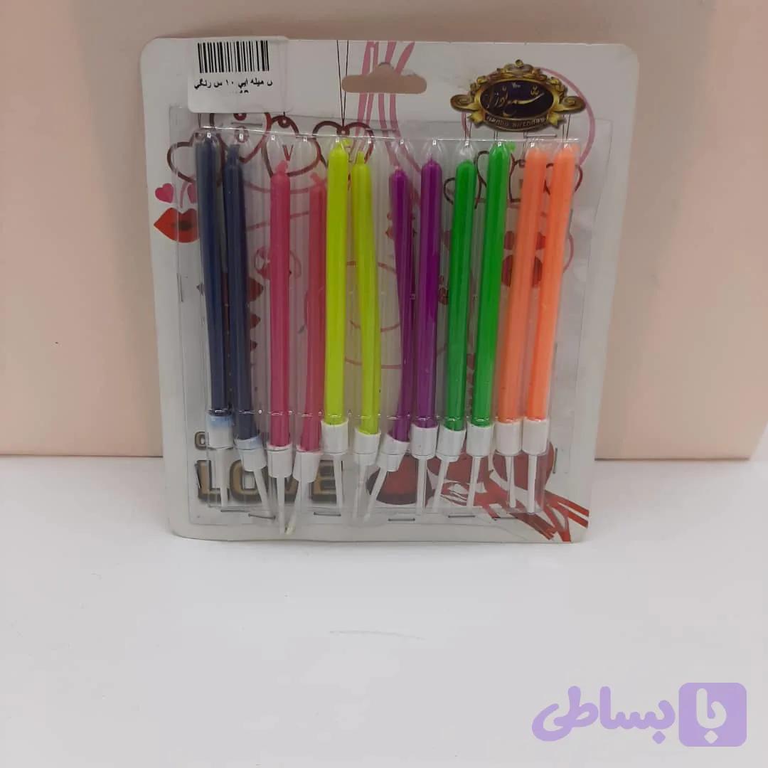 شمع میله ای 10 سانت