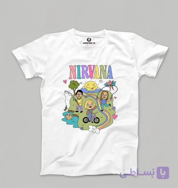 تیشرت طرح NIRVANA