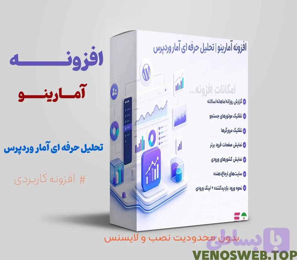 افزونه آمارینو – تحلیل حرفه ای آمار وردپرس