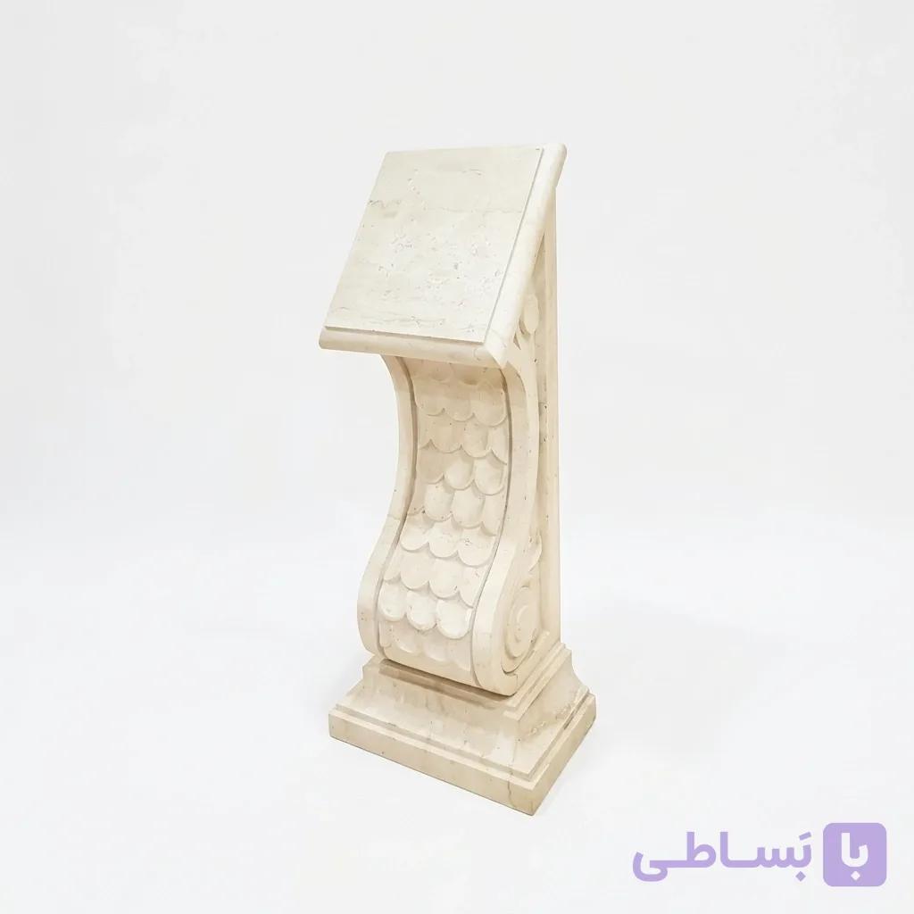 پایه آیفون تراورتن دره بخاری مدل موج و پولک