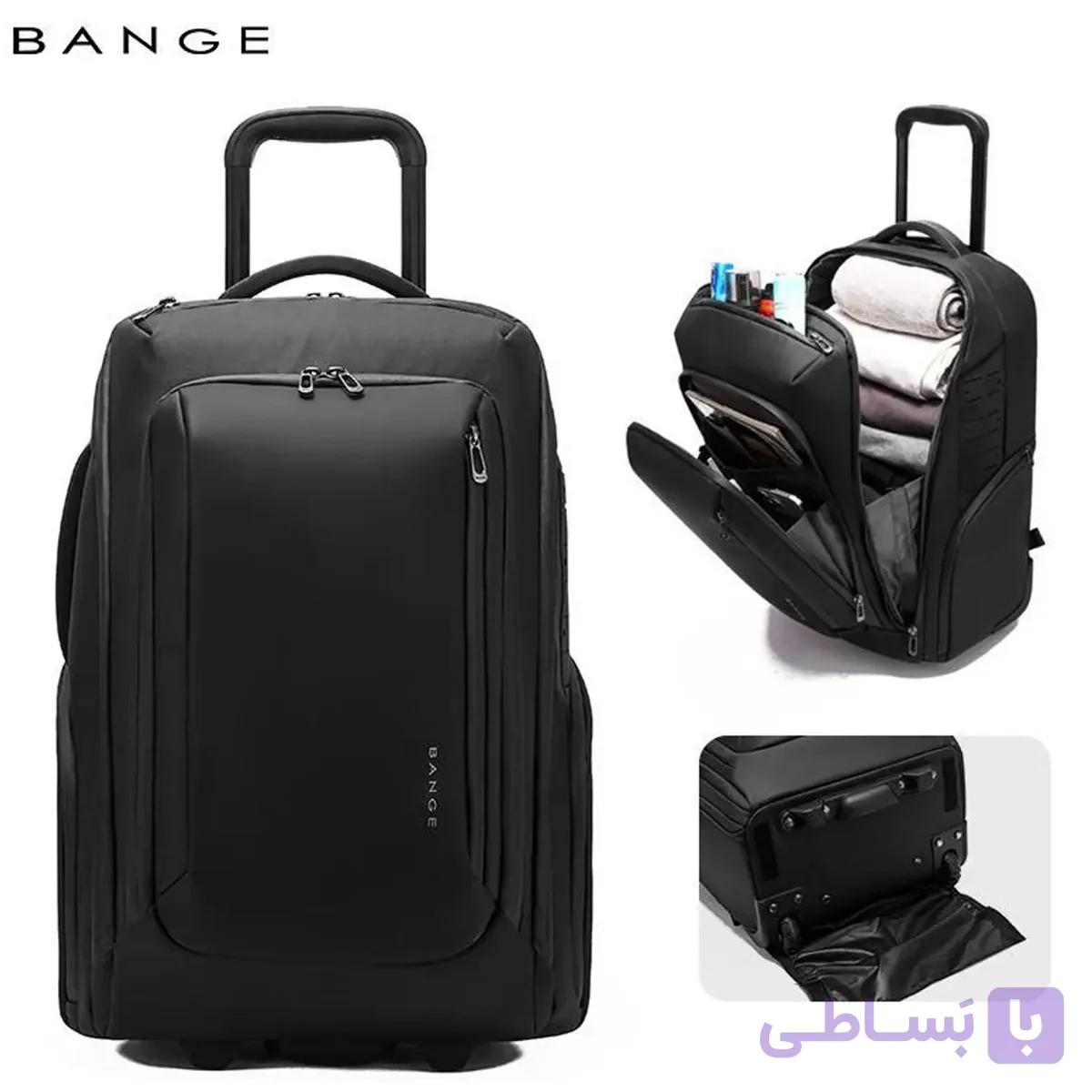 کوله پشتی مسافرتی 50 لیتری چرخ دار بنج BANGE BG-8079 — تصویر 1