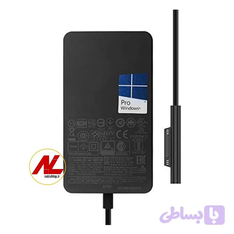 شارژر اورجینال لپ تاپ سرفیس ، 44 وات ، مناسب برای مدل های مختلف سرفیس پرو و سرفیس لپ تاپ